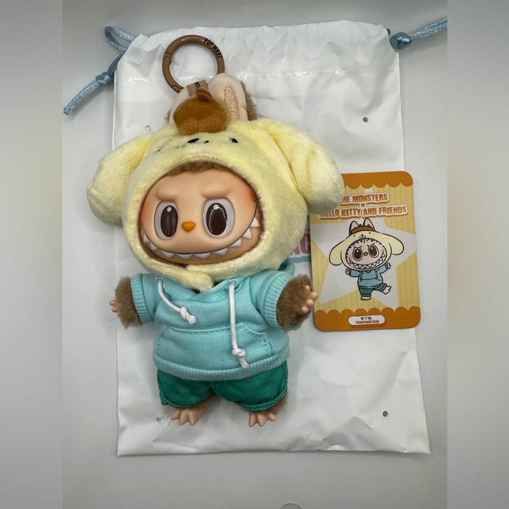 ❌SOLD❌ Labubu - Pompompurin - The Monsters x Hello Kitty and Friends